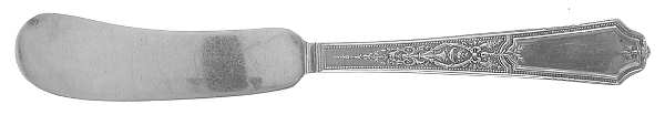 Ancestral (Silverplate, 1924) Flat Handle Butter Spreader