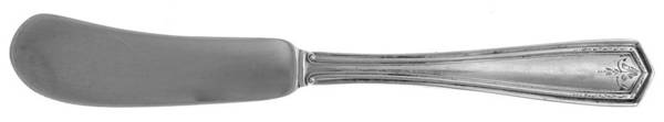 Andover (Sterling, 1919) Small Flat Handled Butter Spreader