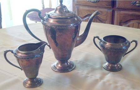Andover (Silverplate, Hollowware) Silverplate Coffee Pot