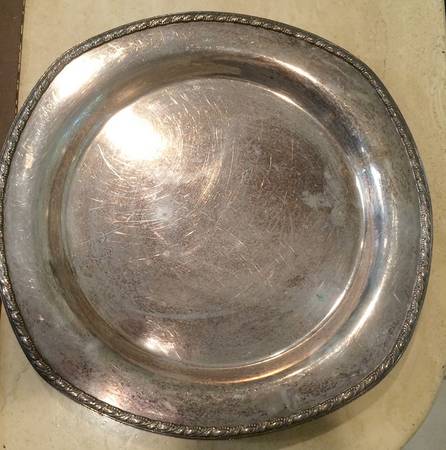 Andover (Silverplate, Hollowware) 12" Round Tray