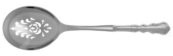 Angelique (Sterling) Casserole Spoon with Pierced Stainless Bowl HC