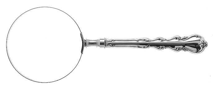 Angelique (Sterling) Magnifying Glass