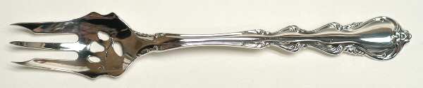 Angelique (Sterling) Pickle Fork Pierced with Short Handle HC