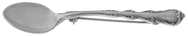 Angelique (Sterling) Lapel Pin
