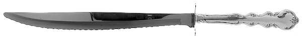 Angelique (Sterling) Large Stainless Blade Roast Carving Knife