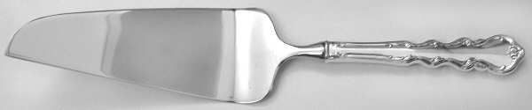 Angelique (Sterling) Pie & Cake Server with Stainless Blade by International Silver
