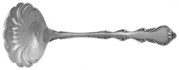 Angelique (Sterling) Gravy Ladle with Shell Bowl