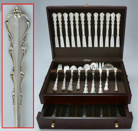 Angelique (Sterling) 79 Piece Set