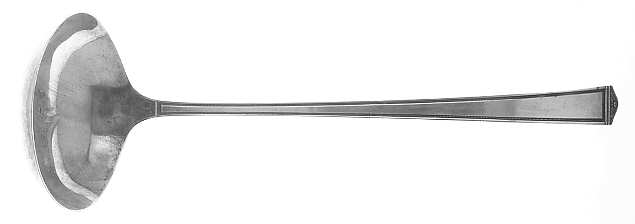 Anniversary (Silverplate, 1923) Solid Soup Ladle