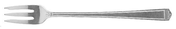 Anniversary (Silverplate, 1923) Short Handle Pickle/Olive Fork