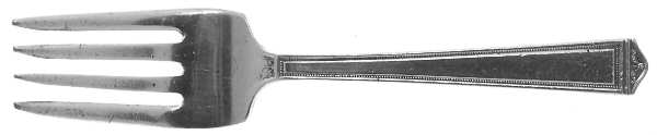 Anniversary (Silverplate, 1923) Baby Fork