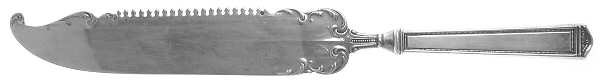 Anniversary (Silverplate, 1923) Cake Saw with Silverplate Blade