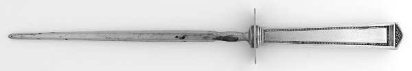 Anniversary (Silverplate, 1923) Large Roast Steel Rod Knife Sharpener