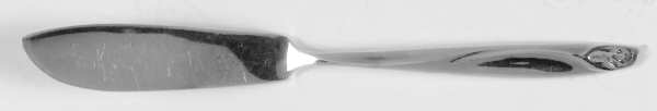 Anniversary Rose (Silverplate, 1962) Flat Handle Master Butter Knife