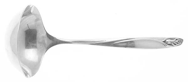Anniversary Rose (Silverplate, 1962) Solid Gravy Ladle