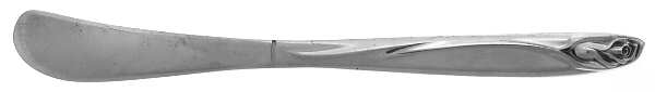 Anniversary Rose (Silverplate, 1962) Flat Handle Butter Spreader