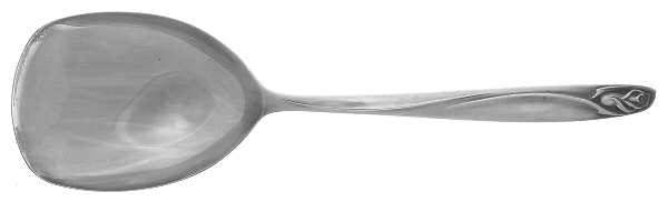 Anniversary Rose (Silverplate, 1962) Solid Smooth Casserole Spoon by International Silver