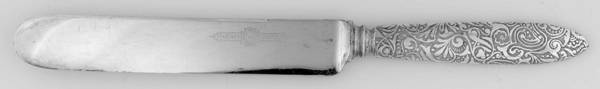 Arabesque (Silverplate, 1887) Blunt Solid Knife