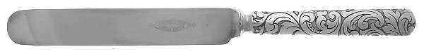 Arabesque (Silverplate, 1887) Blunt Solid Knife