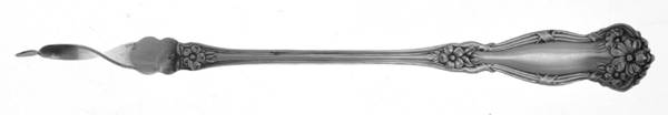 Arbutus (Silverplate, 1908, No Monograms) One Tine Butter Pick