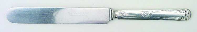 Arbutus (Silverplate, 1908, No Monograms) Blunt Solid Knife