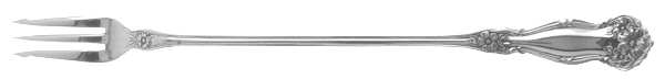 Arbutus (Silverplate, 1908, No Monograms) Long Handle Pickle/Olive Fork
