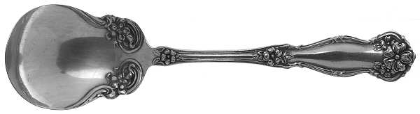 Arbutus (Silverplate, 1908, No Monograms) Sugar Spoon by International Silver