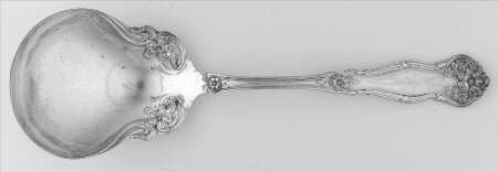 Arbutus (Silverplate, Bannerbuggy, 1908) Solid Smooth Casserole Spoon