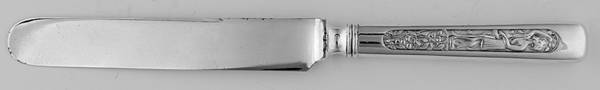 Arcadian (Silverplate, 1884) Old French Hollow Knife with Bolster
