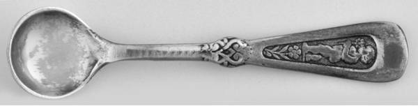 Arcadian (Sterling, 1886) Individual Salt Spoon