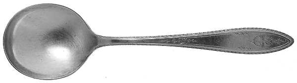 Argosy (Silverplate, 1926) Round Bowl Soup Spoon (Gumbo)