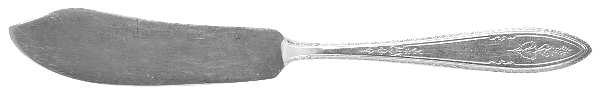 Argosy (Silverplate, 1926) Flat Handle Master Butter Knife
