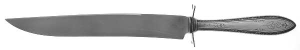 Argosy (Silverplate, 1926) Large Stainless Blade Roast Carving Knife