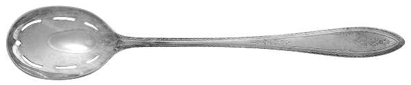 Argosy (Silverplate, 1926) Pierced Bowl Short Handle Olive Spoon