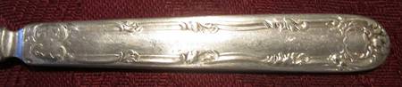 Argyle (Silverplate, 1913) Indented Solid Handled Fork