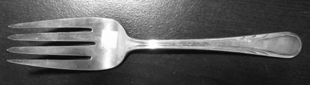 Argyle (Silverplate, 1938) Small Solid Cold Meat Serving Fork