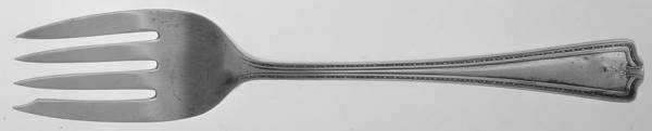 Arlington (Silverplate, 1938) Medium Solid Cold Meat Serving Fork