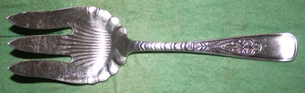 Assyrian-Greek (Silverplate, 1889) Solid Salad Serving Fork
