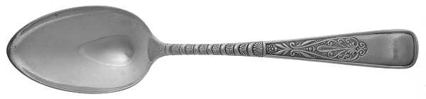 Assyrian-Greek (Silverplate, 1889) Tablespoon (Serving Spoon)