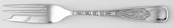Assyrian-Greek (Silverplate, 1889) Individual Pie Fork