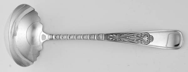 Assyrian-Greek (Silverplate, 1889) Solid Gravy Ladle
