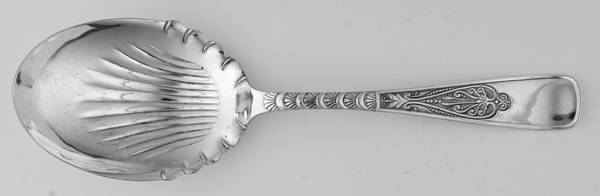 Assyrian-Greek (Silverplate, 1889) Solid Smooth Casserole Spoon