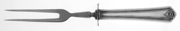 Ashland (Silverplate, 1914) Small Steak Carving Fork with Stainless Prongs