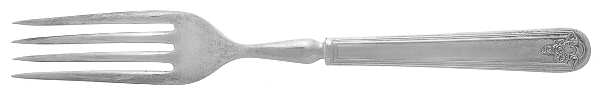 Ashland (Silverplate, 1914) Indented Solid Handled Fork