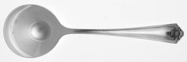 Ashland (Silverplate, 1914) Round Bowl Soup Spoon (Bouillon)