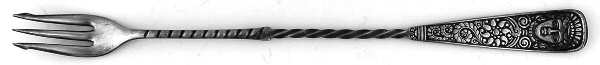 Assyrian Head (Silverplate, 1886) Long Handle Pickle/Olive Fork