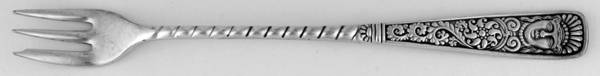 Assyrian Head (Silverplate, 1886) Oyster Fork