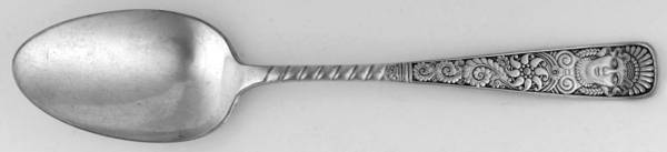 Assyrian Head (Silverplate, 1886) Tablespoon (Serving Spoon)
