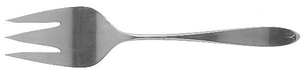 Ashford (Stainless) Medium Solid Cold Meat Serving Fork
