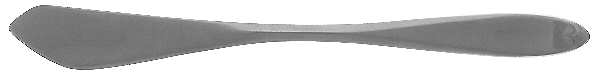Ashford (Stainless) Master Butter Spreader, Solid Piece by International Silver